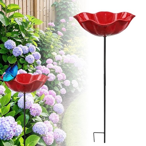 Gartenstecker vogeltränke aus - vogeltränke,