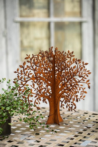 Metall rost gartendeko - metall,