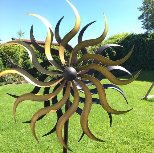 Xxl windrad gold artferro - windrad,