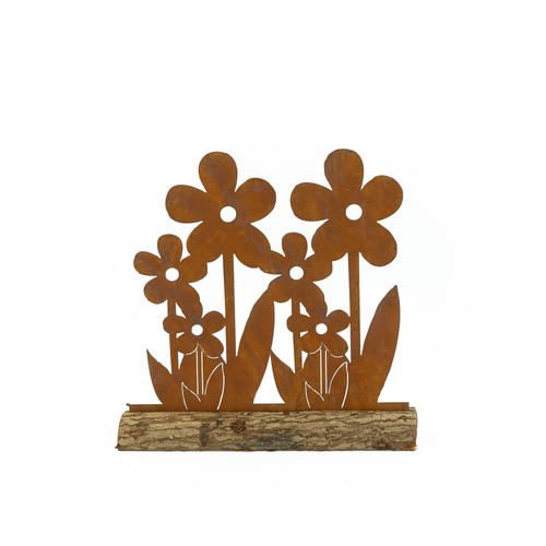 Blumen rostdeko vintage - rostdeko,