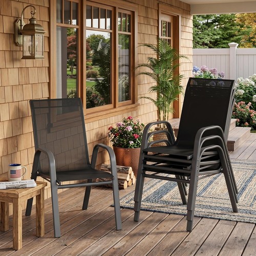 Gartenstühle 4er set aus - gartenstühle,