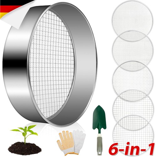Erdsieb garten metall 30cm - metall, 5