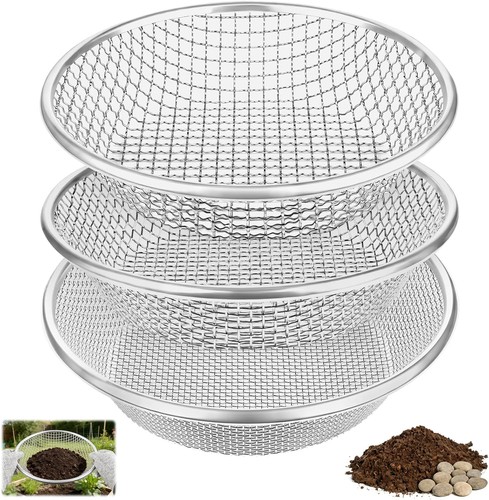 3er set gartensieb metall - 3er, 30