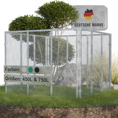 Metall komposter garten groß - metall-komposter,