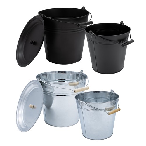 Garten deko metalleimer - garten, 3